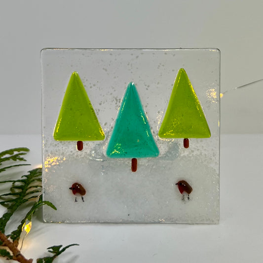 Christmas Trees Tealight Holder