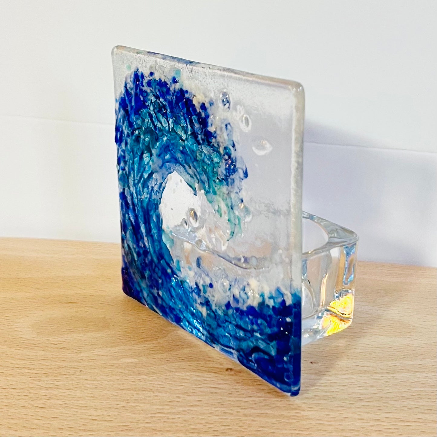 Seaside Wave Tealight Holder