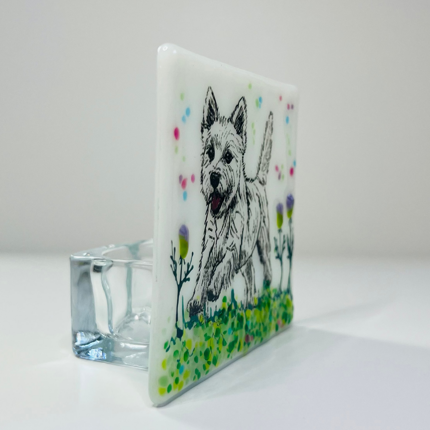 Westie Tealight Holder