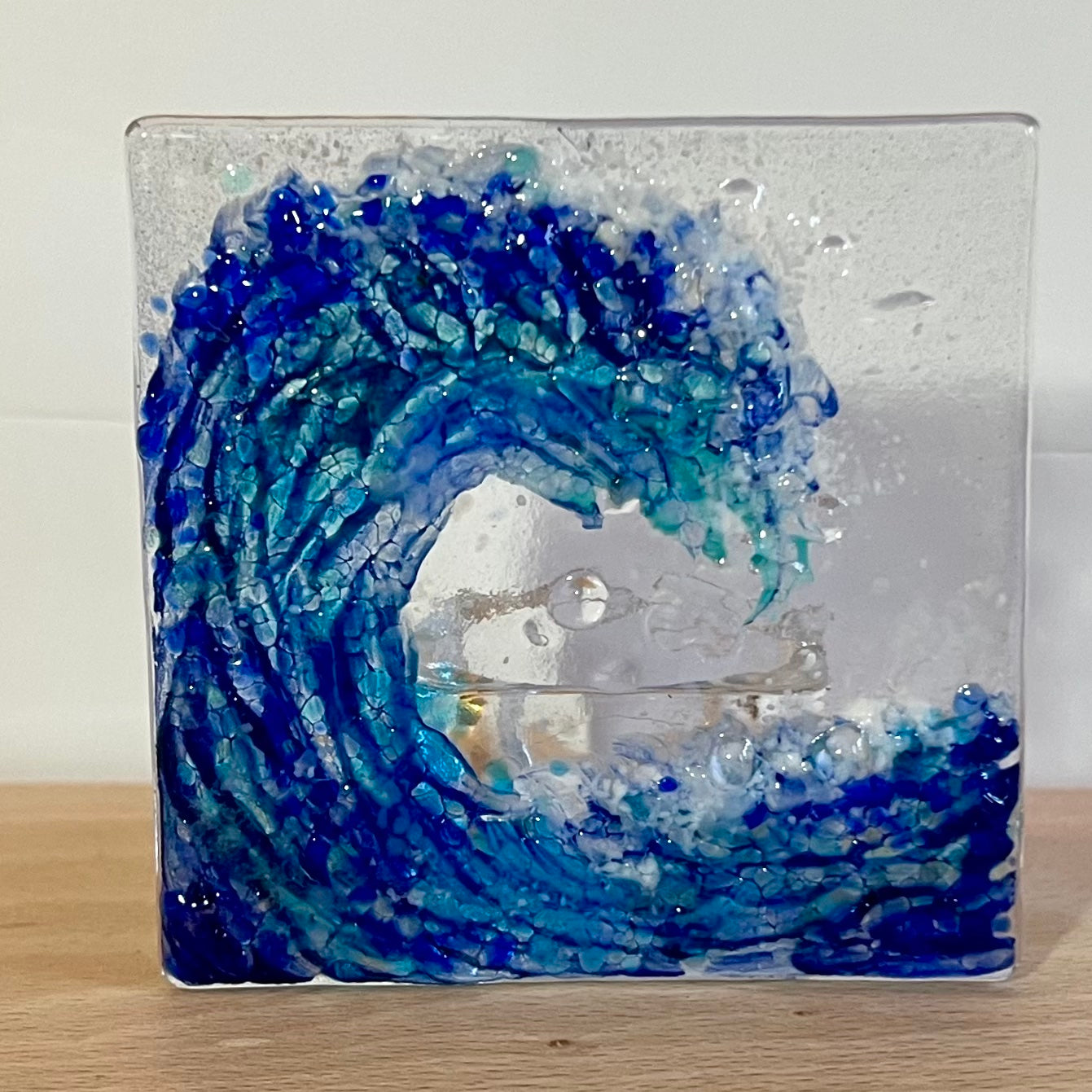 Seaside Wave Tealight Holder